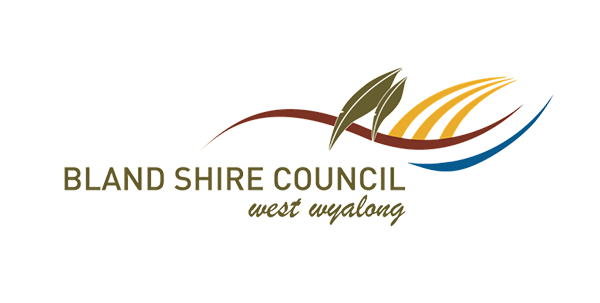 Bland Shire Council Logo Modular Pumptrack