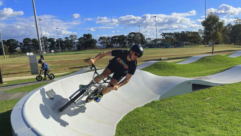 Stockwell Recreation Park’s new pump track Barossa’s Big Project